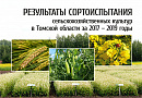 Результаты сортоиспытания сельскохозяйственных культур в Томской области за 2017 – 2019 годы